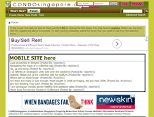 Tablet Screenshot of forums.condosingapore.com